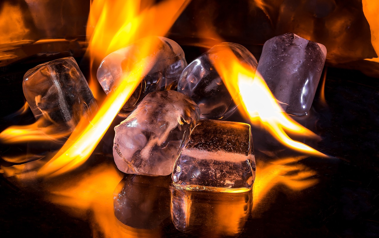 3 Effective Ways To Heat Your Home fire ice cubes